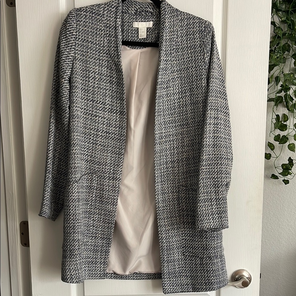 Tweed Longline Blazer
